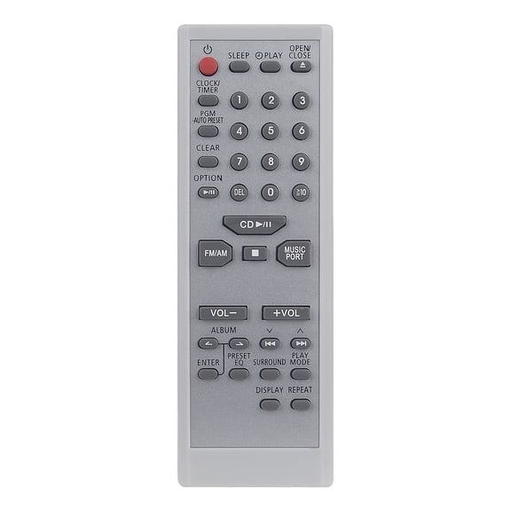 New N2QAYB000109 Replace Remote Control fit for Panasonic CD Stereo System SB-EN37 SB-EN37A SC-EN37P