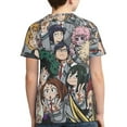 thumbnail image 2 of Boku My Hero Academia Youth Unisex T-Shirt Crewneck Short Sleeve Double-Sided Print Tee Shirts Top For Boys Girls Kid Teen X-Large, 2 of 6