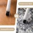 thumbnail image 5 of Hardwood Floor Office Chair Mat, 36"x48" Heavy-Duty Floor Protector, Gray, 5 of 18