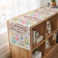 thumbnail image 6 of Table Runners 90 Inches Long Dress Scarves, Easter Eggs Farmhouse Coffee/Dining/Kitchen Table Runner for Living Room, Spring Watercolor Bunny Flower on Linen 13x90 Inch, 6 of 9
