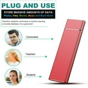 Portable SSD External Hard Drive Mobile Solid State Portable Hard Drive for PC Laptop and Mac Data Transfer and Storage