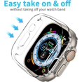 thumbnail image 3 of [2 Packs] PST 42mm Apple Watch Series 10 Case Cover, 360°Full Protective Rugged Case Cover with Tempered Glass Screen Protector, 3 of 5