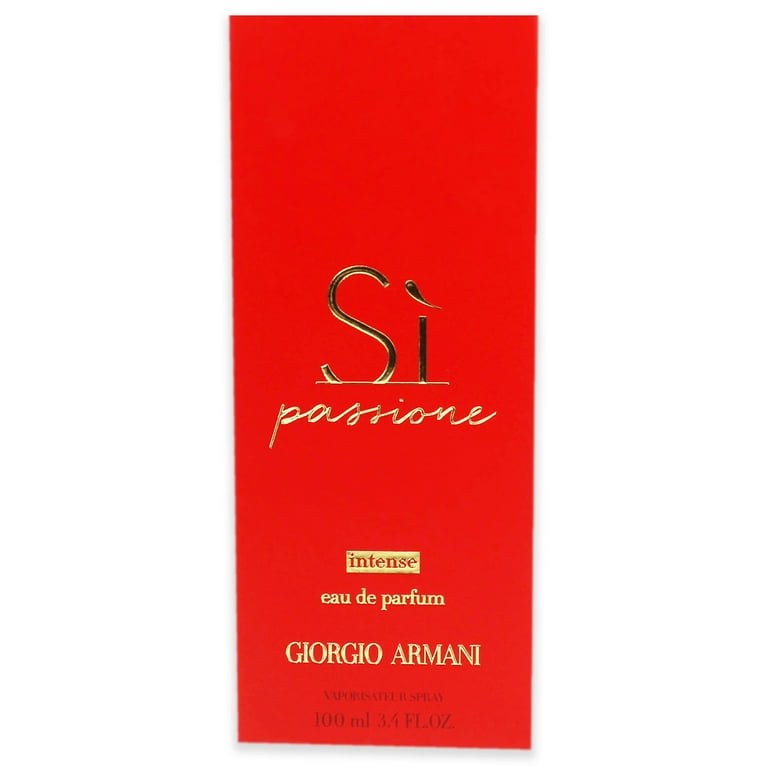 Armani Si Passione Intense Eau De Parfum Spray By Giorgio Armani - 3.4 oz Armani Si Passione Intense Eau De Parfum Spray By Giorgio Armani - 3.4 oz