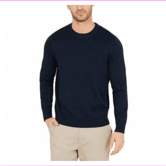Nautica Men's Long Sleeve Crew Neck Sweater XXL/Navy