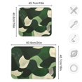 thumbnail image 4 of Yayeee Dish Drying Mat for Kitchen Counter 16"x18" Microfiber Absorbent Pad, Black Abstract, 4 of 7