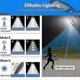 thumbnail image 4 of 5000w Upgraded 8000mah Solar Street Light Outdoor Waterproof Led For Garden Wall Adjustable Angle Solar Lamp With Modes Remote, 4 of 5