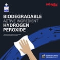 thumbnail image 5 of WypAll Brand Disinfecting Wipes (54481), with Hydrogen Peroxide Disinfectant Cleaner for Commercial, Industrial & Healthcare, 5.75 x 7 inch Sheets, Fresh Scent (3 Canisters of 185 Sheets), 5 of 9