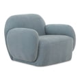 thumbnail image 2 of Moe's Home Collection Hazel Lounge Chair Light Blue Fabric Chairs, 2 of 6