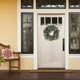 thumbnail image 3 of CC Christmas Decor Eucalyptus Artificial Spring Floral Wreath - 24" - Green, 3 of 3