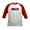 Red/White, variant on CafePress - Play Doh Stitched Logo Baseball Jersey - Kids Cotton Baseball Jersey, 3/4 Sleeve Shirt