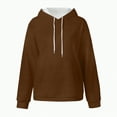 thumbnail image 4 of Godom Girls Gradient Hoodies Front Pockets- Fashion Casual Pullover Long Sleeve Kids Sweatshirt, 4 of 5