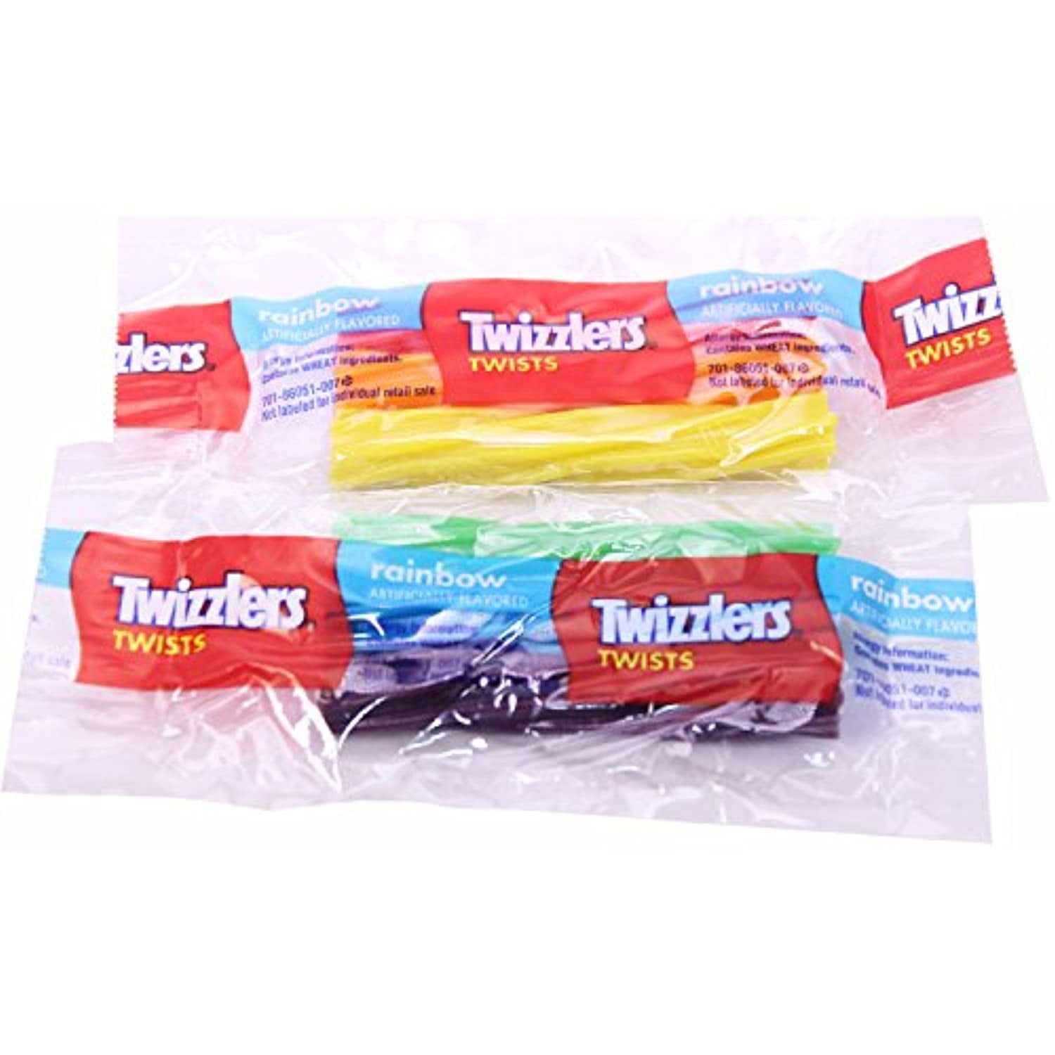 Twizzlers Twists, Rainbow Fruit Flavored Candy, 5 Lbs