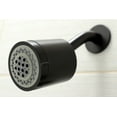 thumbnail image 3 of Kingston Brass KBX8135CML Manhattan Three-Handle Tub and Shower Faucet, Oil Rubbed Bronze, 3 of 5