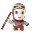thumbnail image 1 of Comic Images Grande Peluche Super Déformée Star Wars Rey, 12 Pouces, 1 of 2