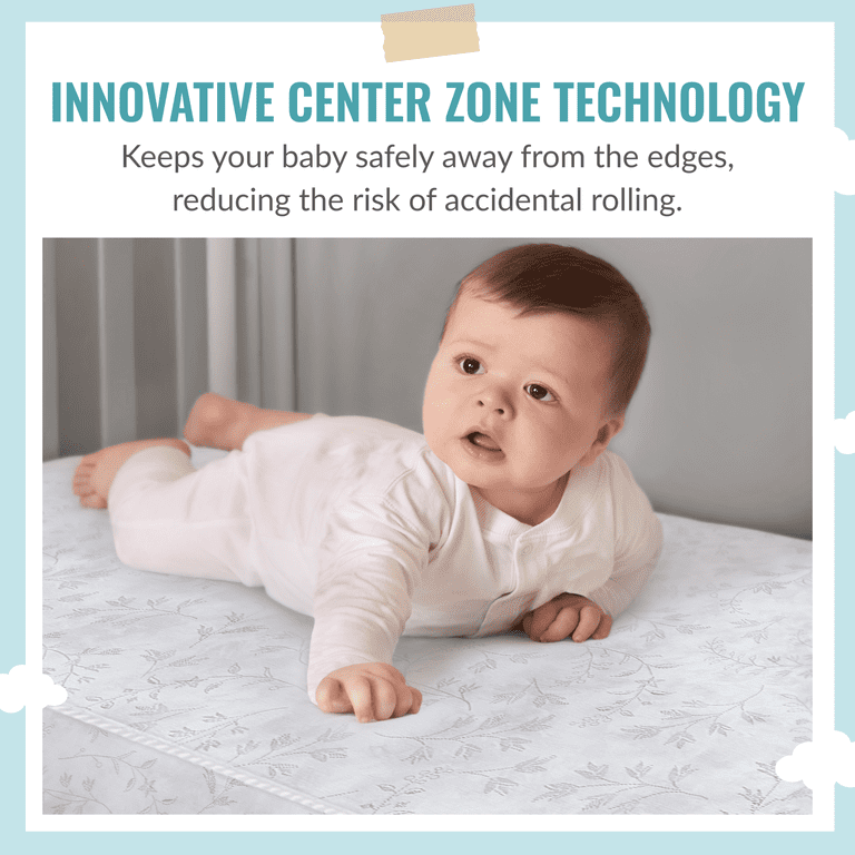 Dream On Me Medio Crib Mattress, Center Zone Technology photo 5