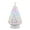 White - RGB, variant on Mr. Christmas 24 in. Nostalgic Ceramic Tree with RGB Color Changing Lights, White, 1 Count