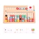 thumbnail image 1 of Juego de combinación de letras de madera para padres e hijos, juguete interactivo con tarjetas de combinación del alfabeto, juguete Montessori para, 1 of 9