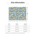 thumbnail image 2 of Throw Blanket for Couch, cute daisy car yellow Super Soft Fuzzy Comfy Warm Throw Blanket, Cuteness Lightweight Cozy Plush Flannel Blanket & Throws for Sofa and Bed All Season, 2 of 5