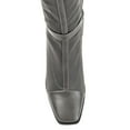 thumbnail image 5 of Journee Womens Gaibree Stacked Heel Knee High Boots, Calf & Widths Available, 5 of 10