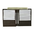 thumbnail image 2 of RFID Blocking Bifold Hipster Multi Credit Card ID Holder Wallet Premium Leather RFID 5502 (C), 2 of 9