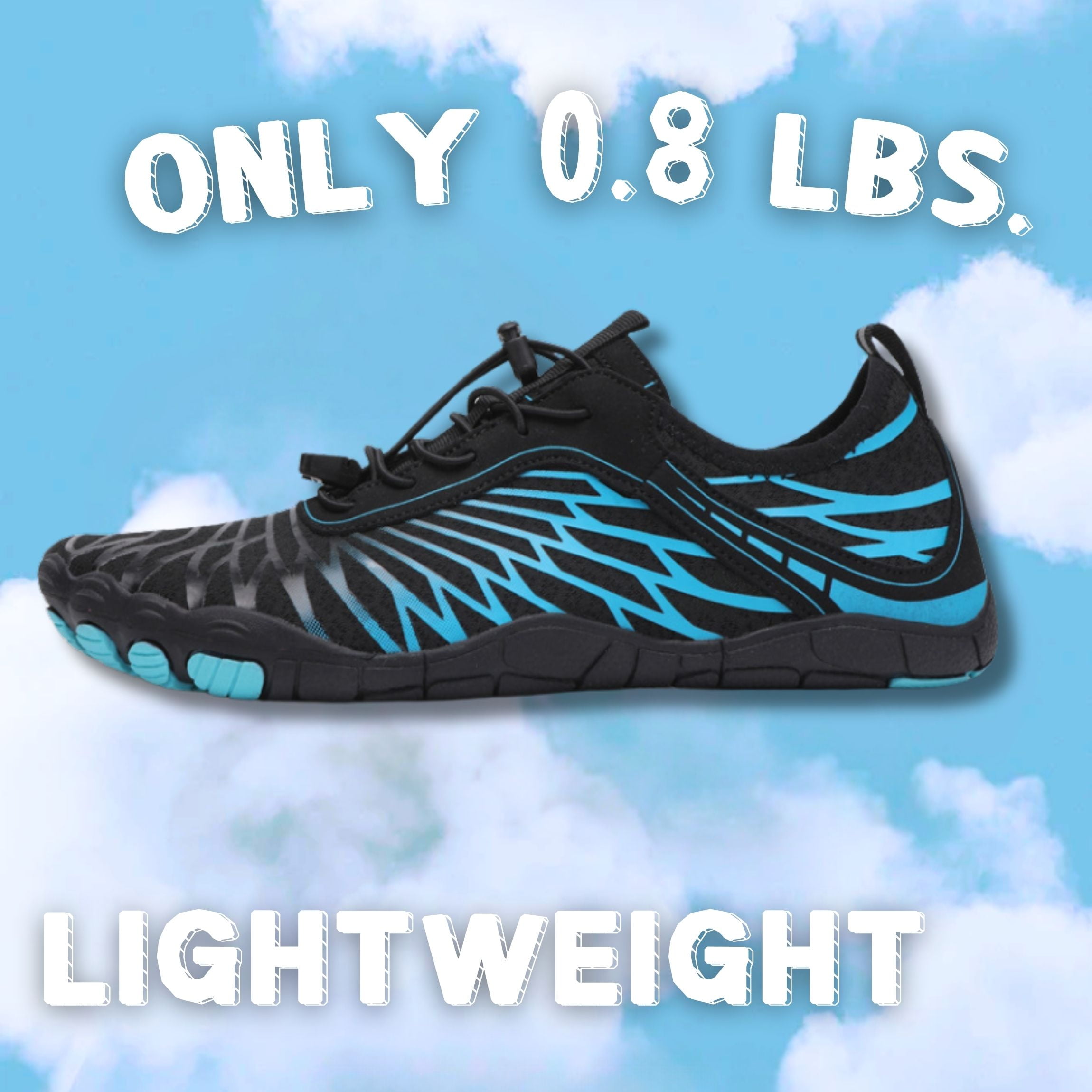 BERANMEY Pro Barefoot Shoes for Women & Men Wide Toe Box Hiking Water Shoes Non-Slip Breathable Barefoot Swim Surf Shoes for Beach Pool Aqua Running & Walking Fast Drainage & Waterproof Design