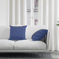 thumbnail image 2 of Cushion Covers 2pc Set (50 X 50 Cm) - Sunbeam Yellow - Solid Dyed Cotton Canvas, 2 of 5