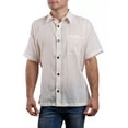 thumbnail image 1 of Camisa Lisa De Manta Con Tramado, 1 of 3