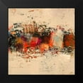 thumbnail image 2 of Lucas 20x20 Black Modern Framed Museum Art Print Titled - Festa II, 2 of 5