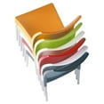 thumbnail image 5 of Compamia ISP049-APP Chaise de Salle à Manger d'Extérieur en Résine Vita Vert Pomme - Lot de 2, 5 of 5