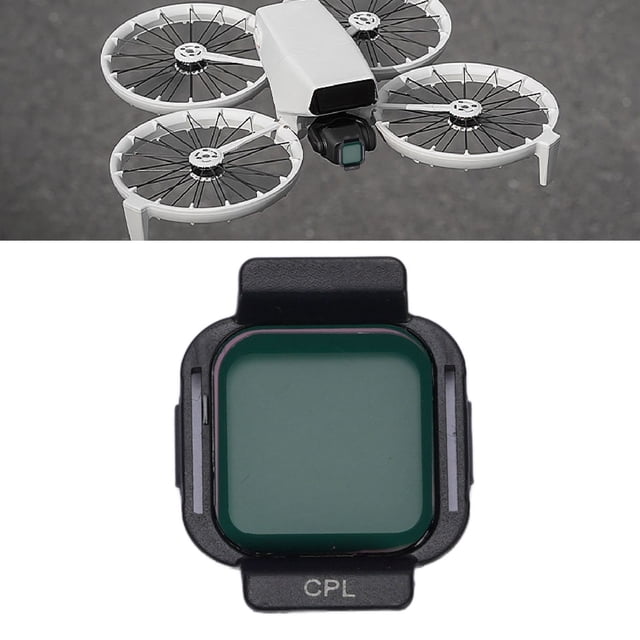 Filtro Polarizador CPL Para Drones, Filtro CPL Para Drones De Ajuste Preciso, Vidrio óptico Con Revestimiento Multicapa Para Filmación