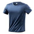 thumbnail image 4 of Enridrech Big and Tall T Shirt for Men Short Sleeve T Shirt Athletic Running Hiking Loose Casual Summer Tee M-5XL, 4 of 6