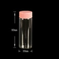 thumbnail image 5 of U8MO 5pcs 15ml 25ml 40ml 50ml 60ml Glass Vial Jars Bottle Crafts Storage Dia 30mm-black lid-15ml 30mm*40mm-5pcs, 5 of 9