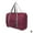Red Wine, variant on 1pc Travel Storage Bag Large Capacity Folding Trolley Aircraft Bag Bag Clothes Waterproof K3Q1