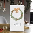 thumbnail image 4 of Tarjeta de Navidad de madera cortada con láser, tarjeta de visita de Feliz Navidad blanca, adorno de madera, tarjeta de mensaje, 3 piezas, 4 of 4