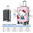 thumbnail image 5 of Hello Kitty Travel Luggage Cover Suitcase Protector Anti Scratch Suitcase Cover Washable Baggage Covers, 5 of 7
