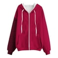 thumbnail image 4 of PuLe Womens Zip Up Hoodies Long Sleeve Sweatshirts Fall Outfits Oversized Sweaters Casual Fashion Jackets, 4 of 5