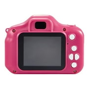 Vivitar Kidzcam Digital Camera for Kids with Rechargeable Battery and 2 Preview Screen, Pink