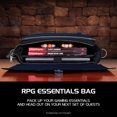 thumbnail image 4 of ENHANCE Bolsa DnD Collector's Edition RPG Player's Essentials - Dragon Hide Exterior Messenger Bag Se adapta a 2-4 libros, carpetas, dados y accesorios con ranura para computadora portátil de 17 pulga, 4 of 5