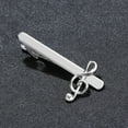 thumbnail image 4 of HONMEET 2-Piece Men's Tie Clip Set Stainless Steel with Crystal Stylish Accessories Gift for Him, 4 of 5