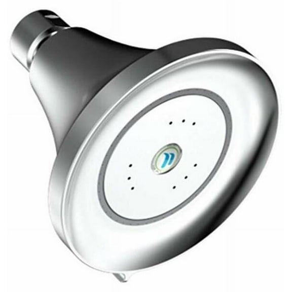 Niagara Conservation Earth Luxe 3-Spray with 1.75 GPM 3.35 in. Wall Mount Adjustable Fixed Shower Head - Chrome
