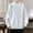 White, variant on SERTG Men's Plush Round Neck Sweater Fall Winter Warm Soft Long Sleeve Pullover Fashion Knitwear Men's Sweater Men's Sweaters Lightweight(Light Blue,4XL)