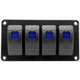 thumbnail image 1 of Panel de interruptor basculante impermeable Vevor 4 pines 5 pines 12V, 1 of 5
