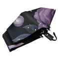 thumbnail image 6 of FORMRS Travel Umbrella Folding Auto Open Close Windproof Rain UV Protection, Roses and Pearls, 6 of 8