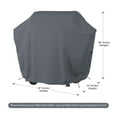 thumbnail image 5 of Covers&All BBQ Grill Cover, 12 oz Weather Resistant with Air Vents & Drawstrings, 5 of 7