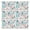 Pioneer Flower Floral-3, variant on Pioneer Flower Floral Print Pattern Summer Placemats Table Placemats Set Of 4-Linen Kitchen Washable Placemats Table Mats 12x18 Inch Non-Slip Heat Resistant