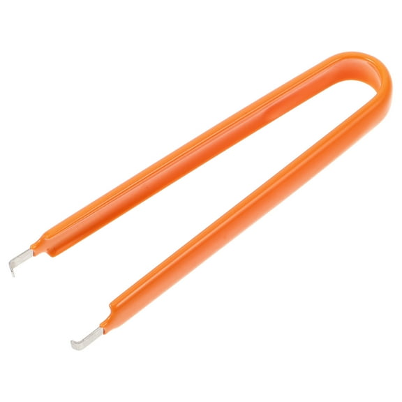 Homoyoyo Orange Stainless Steel Car Fuse Removal Tool for Quick, Safe Extraction and Pulling