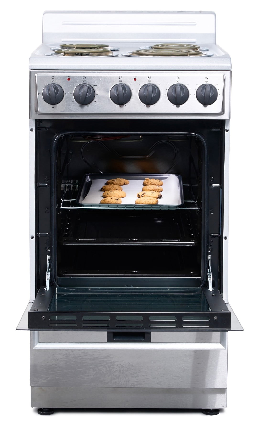 Premium Levella Electric Range 20 in 2.1 Cu Ft Electric Range