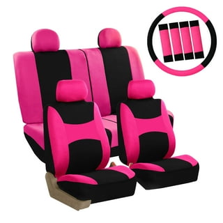 Pink car top seat covers walmart