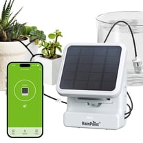 Rainpoint WiFi Solar Drip Irrigation Kit, Automatic Plant Watering Devices Up to 20 Pot Plants, Drip Pant Waterer for Indoor & Patio, HTP115