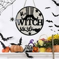thumbnail image 2 of pdqouc Hallow-een Party Supplies Happy Halloween Door Hanging Decorations Wooden Happy Halloween Door Hanging for Halloween Party Decoration 2024 Trendy Popular Holiday Decor Props, 2 of 9